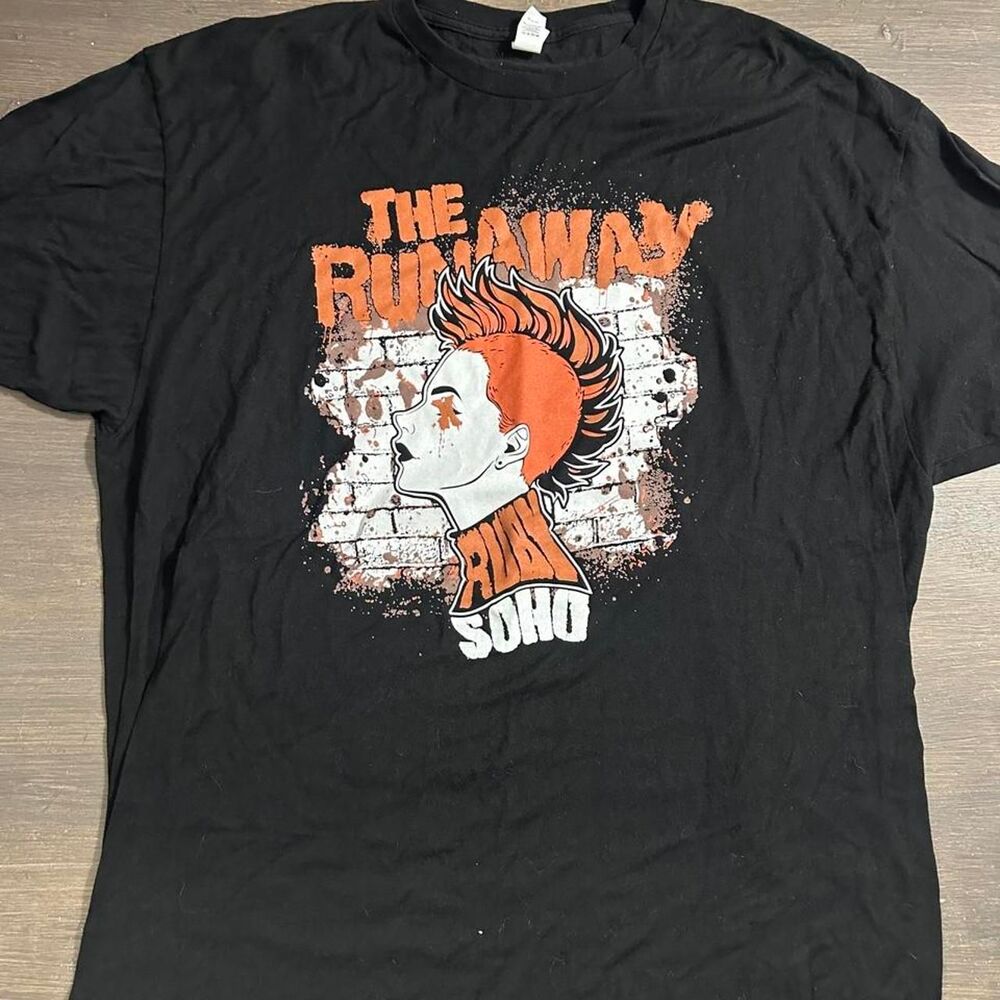 Runaway-the-label Men's Black T-shirt